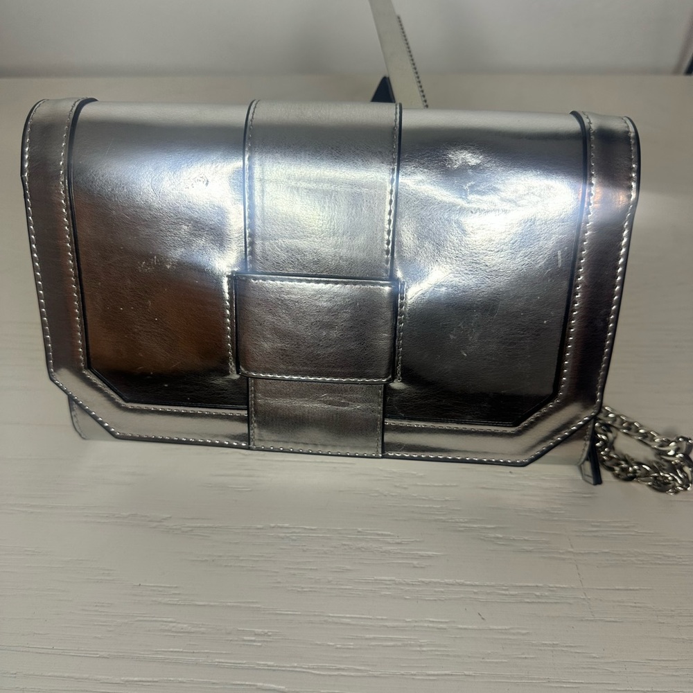 Silver INC purse